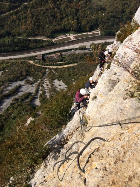 via ferrata de la guinguette