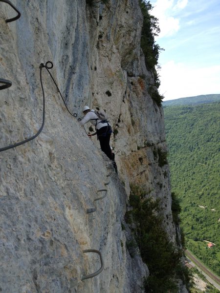 via ferrata de la guinguette