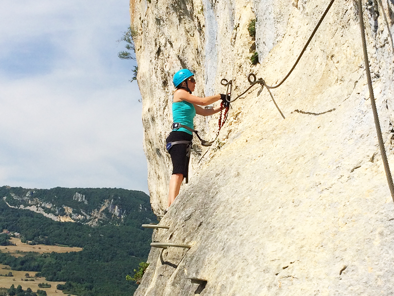 via ferrata de la Guinguette