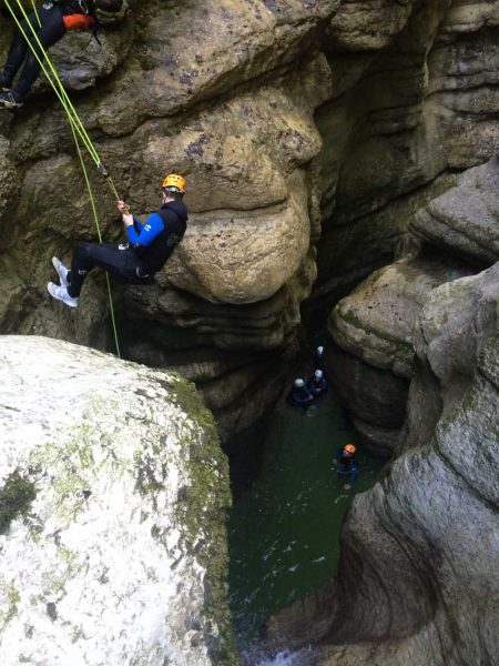 canyoning jura