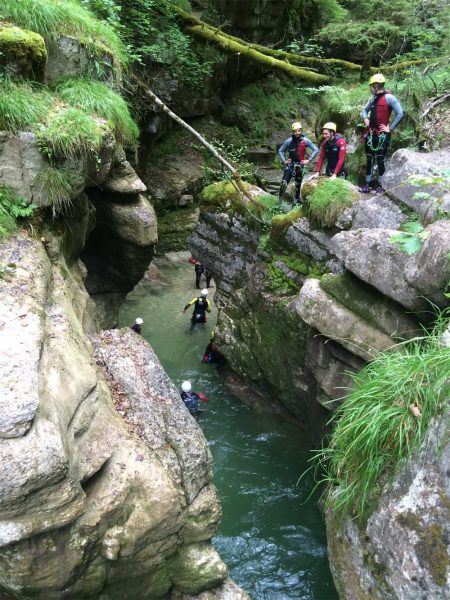canyon de Flumen dans le Jura
