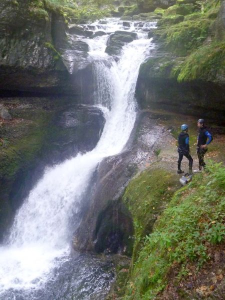 randonnée aquatique Gorges de Malvaux