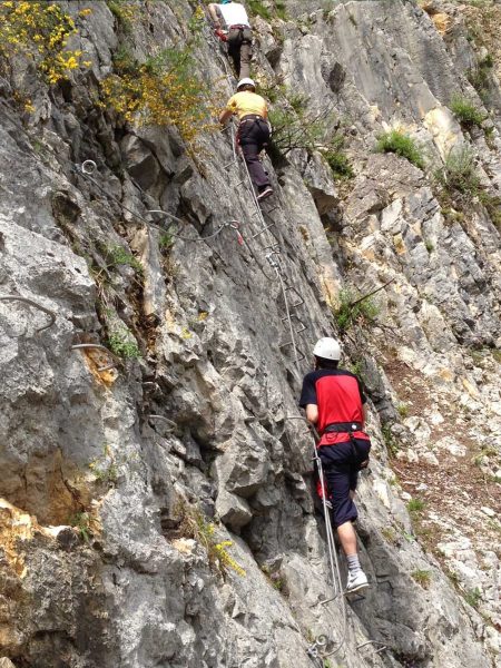 via ferrata de la Roche au Dade