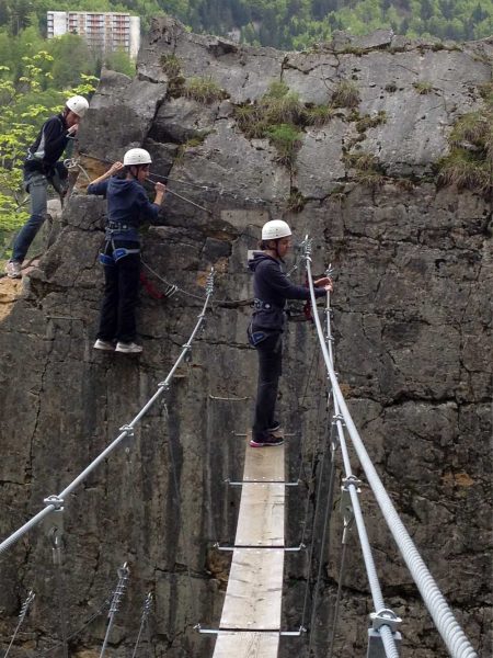 via ferrata de la Roche au Dade